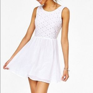Kimchi Blue White Eyelet Dress